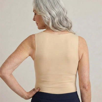 SkinFit™ Camiseta — espalda lisa, sin banda