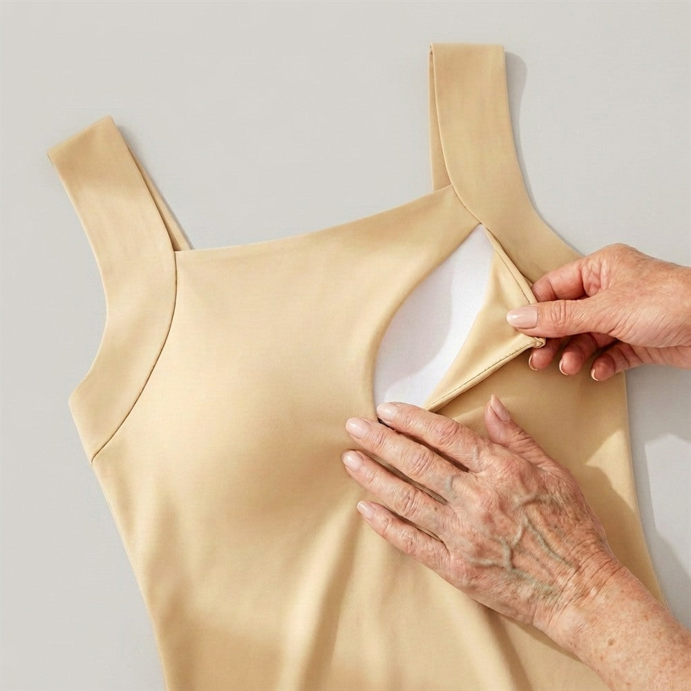 SkinFit™ Camiseta — copas suaves extraíbles
